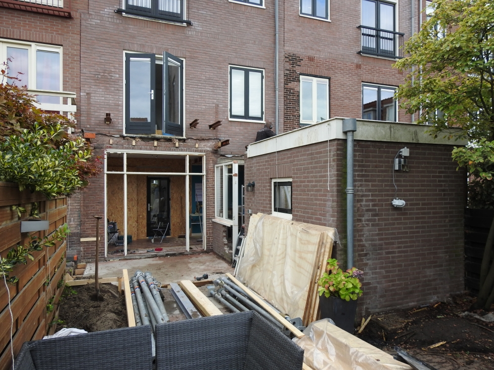 Aanbouw steellook en interne verbouwing Haarlem 14 Oude situatie